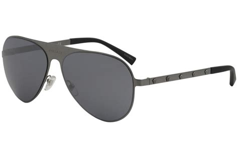 Versace VE2189 VE/2189 1262/6G Brushed Gunmetal Fashion 